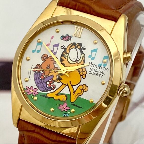 Vintage Garfield X Armitron Musical Collectors Watch🎵 - Picture 4 of 17
